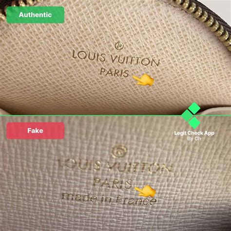 lv bag fake vs original|Lv authenticity card.